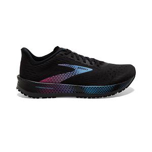 Brooks Hyperion Tempo Road Running Shoes - Womens, Black/Blue/Pink | IE-UCS926504